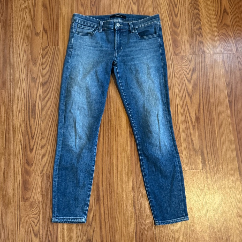 J Brand Indigo Blue Denim Jeans‎ S/27 Designer Classic Minimalist Basics